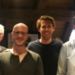 Sieger mit Initiator Helmut Ramsauer (l)